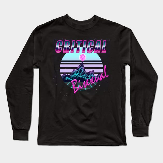 Critical Bisexual Long Sleeve T-Shirt by notabeanie